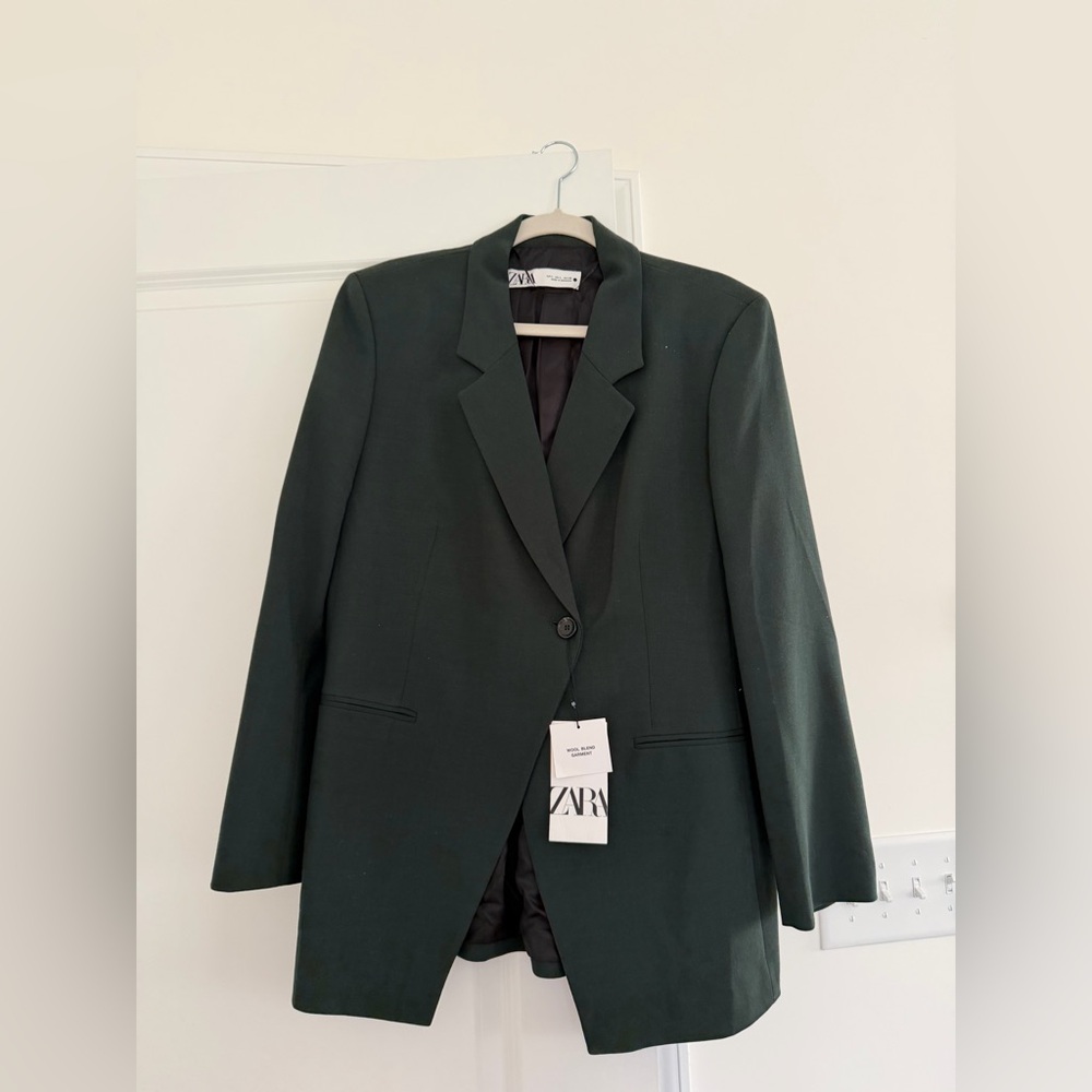 Zara women’s Forest Green Blazer